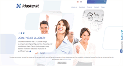 Desktop Screenshot of klaster.it